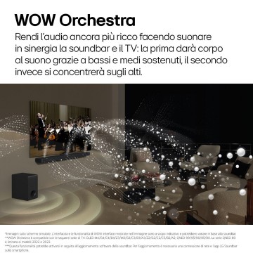 LG Soundbar 5.1 Bluetooth, HDMI και Wi-Fi 590W με Ασύρματο Subwoofer και Τηλεχειριστήριο Μαύρο S95TR
